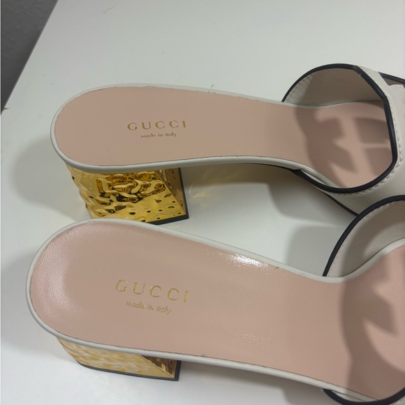 Gucci interlocking G Cut out Sandals Mules - Picture 3 of 9